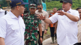 Bupati Bogor Rudy Susmanto Turun ke Sukamakmur, Tegaskan Pembangunan Tak Boleh Abaikan Keselamatan dan Lingkungan.