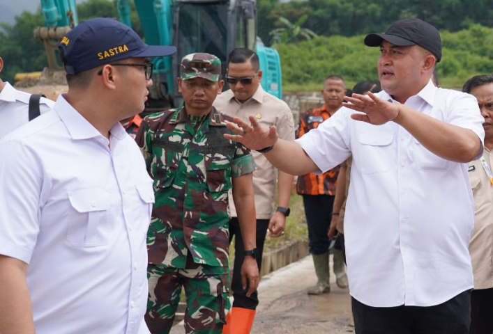 Bupati Bogor Rudy Susmanto Turun ke Sukamakmur, Tegaskan Pembangunan Tak Boleh Abaikan Keselamatan dan Lingkungan.