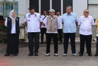 Apel Gabungan di Babakan Madang, Bupati Bogor Perkuat Gotong Royong dan Gerakan Tanam Pohon.