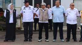 Apel Gabungan di Babakan Madang, Bupati Bogor Perkuat Gotong Royong dan Gerakan Tanam Pohon.