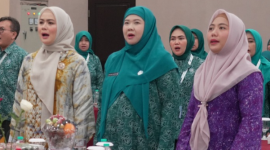 Eva Rudy Susmanto Ajak PKK Adaptif di Era Digital dan Perkuat Sinergi dari Desa hingga Kabupaten.