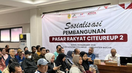 Pasar Citeureup Disulap Jadi Modern-Tradisional, Perumda Pasar Tohaga Siapkan Wajah Baru Perdagangan Rakyat.