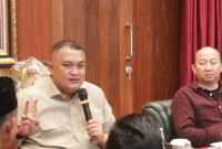 Rudy Susmanto Bersama Majelis Ulama Indonesia Tegaskan Fatwa Haram Buang Sampah, Perkuat Gerakan Moral Jaga Lingkungan.