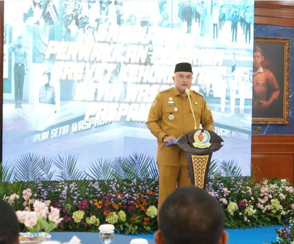 Brevet “Setia Waspada” Disematkan, Rudy Susmanto Jadi Warga Kehormatan Paspampres.