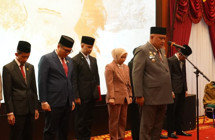 Rudy Susmanto Lantik 24 Pejabat, Perkuat Struktur Organisasi Pemkab Bogor.
