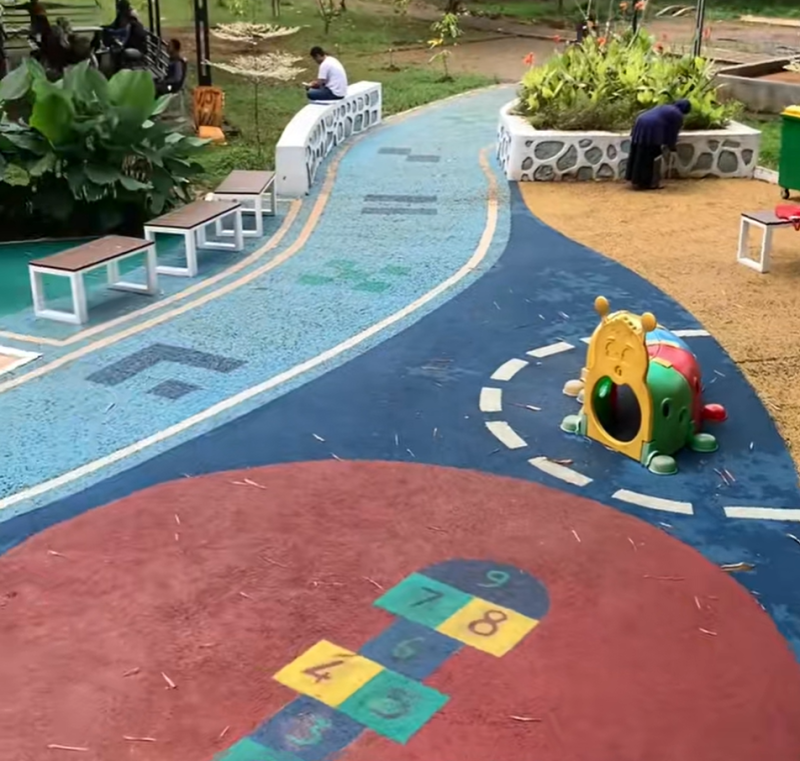 Bupati Bogor Hadirkan Taman Tematik Cileungsi, Ruang Bermain Sekaligus Belajar untuk Anak.