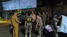Rudy Susmanto Tegakkan Aturan, Reklame Liar di Babakan Madang Ditertibkan.