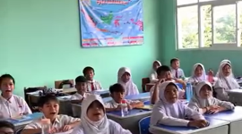 Tiga RKB SDN Kampung Sawah 01 Cileungsi Tuntas Dibangun, Sekolah Kini Lebih Nyaman untuk Belajar.