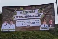 Forkopimcam Nanggung Tanam 405 Pohon, Perkuat Komitmen Hutan Kota Kabupaten Bogor.