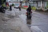 Jalan Kemang–Rancabungur Dirawat Sementara, Rekonstruksi Dijadwalkan Tahun 2026.