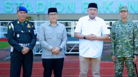 Rudy Susmanto Undang Warga Bogor Halal Bihalal Bersama di Stadion Pakansari.