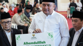 Rudy Susmanto Ajak Warga Kabupaten Bogor Tunaikan Zakat Melalui BAZNAS.
