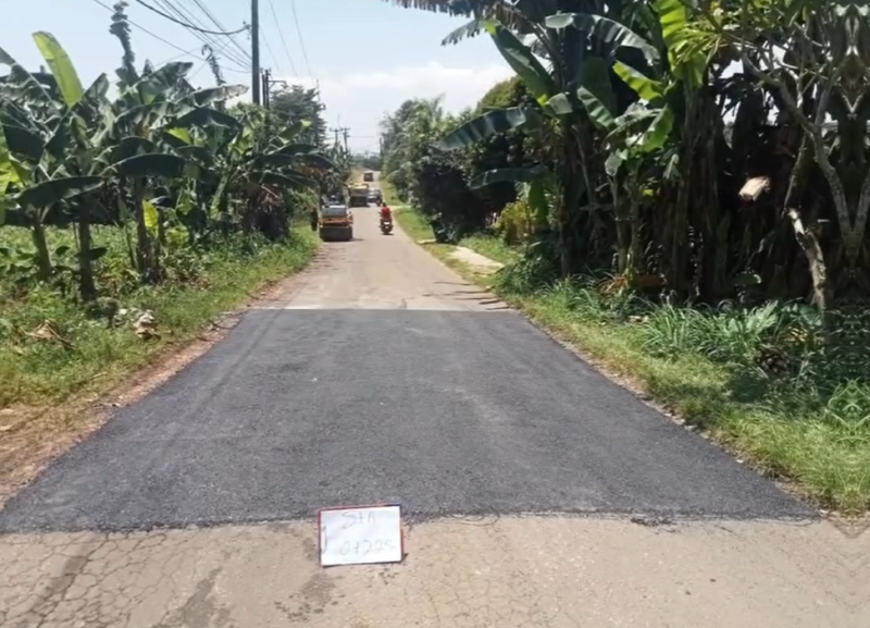 Pemkab Bogor Lakukan Perbaikan Jalan Sasak Panjang–Nanggerang, Tingkatkan Kenyamanan Pengguna Jalan.