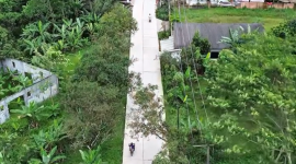 Jalan Tanjungsari–Sukawangi Kini Mulus, Akses Bogor Timur Makin Lancar.