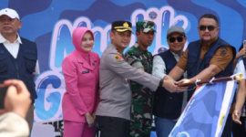 Langkah Nyata Pemkab Bogor, 77 Bus Mudik Gratis Antar Warga Pulang Kampung.