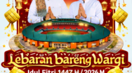 Rudy Susmanto Hadirkan Lebaran Inklusif, Warga Bisa Silaturahmi Langsung.