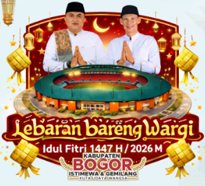 Rudy Susmanto Hadirkan Lebaran Inklusif, Warga Bisa Silaturahmi Langsung.