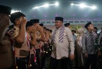 Pawai Obor Meriahkan Malam Takbiran di Bogor, Warga Bersatu Rayakan Kebersamaan. 