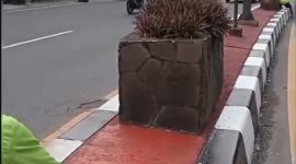 Median Jalan Jakarta-Bogor Diperbarui, Wujudkan Kota Lebih Rapi dan Aman. 