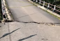 Diterjang Banjir, Jembatan Cigoha Putus Total, Pemerintah Kabupaten Bogor Meninjau Lokasi Kejadian