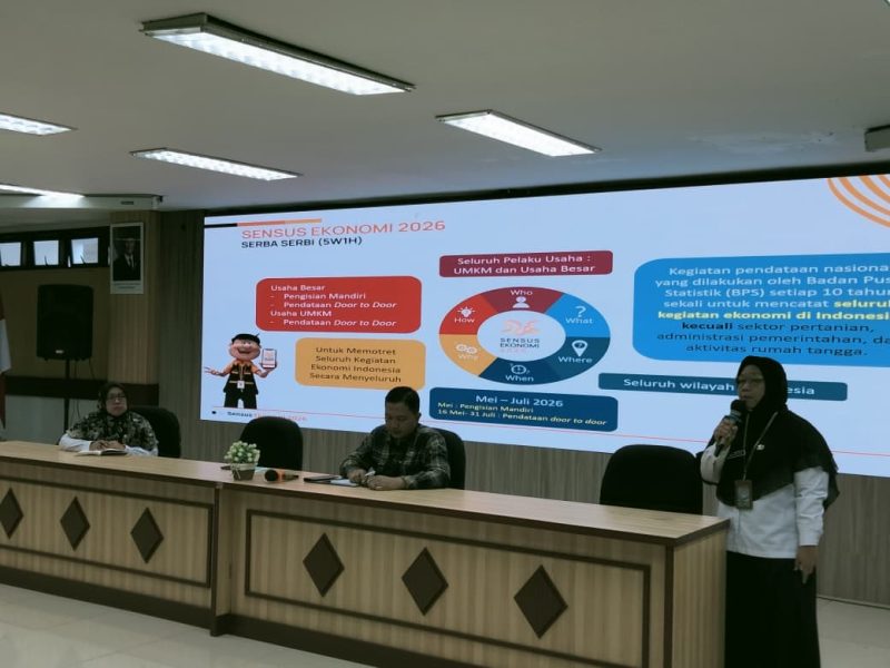 Sensus Ekonomi 2026 Disosialisasikan, Badan Pusat Statistik Kabupaten Bogor Gandeng Diskominfo Kabupaten Bogor.