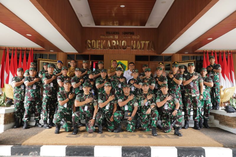 Terima Pasis Seskoad, Bupati Bogor Tegaskan Pentingnya Kolaborasi Hadapi Bencana. 