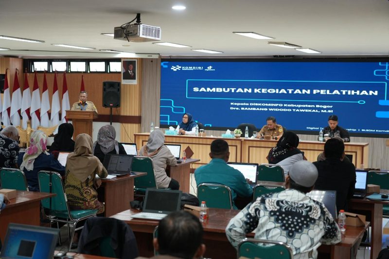Perkuat Daya Saing Koperasi, Pemkab Bogor Hadirkan Pelatihan Digital Berbasis AI. 