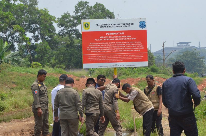 Pemkab Bogor Tutup TPA Ilegal di Klapanunggal, Lingkungan Jadi Prioritas. 
