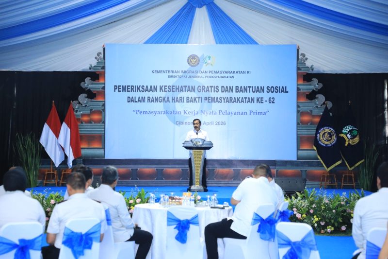 Momentum Hari Bakti Pemasyarakatan ke-62, Rudy Susmanto Tekankan Pentingnya Pelayanan Prima. 