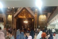 Penataan Akses dan Parkir Pakansari, Jamaah Nurul Wathon Makin Nyaman Beribadah. 