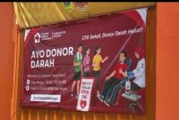 Aksi Donor Darah Warnai CFD Tegar Beriman, Wujud Kepedulian Warga. 