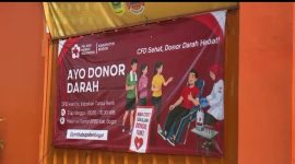 Aksi Donor Darah Warnai CFD Tegar Beriman, Wujud Kepedulian Warga. 