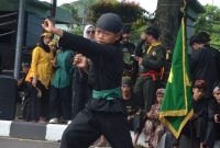 CFD Tegar Beriman Hidupkan Silat Tradisional, Warga Antusias Saksikan Atraksi Budaya. 