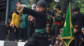 CFD Tegar Beriman Hidupkan Silat Tradisional, Warga Antusias Saksikan Atraksi Budaya. 