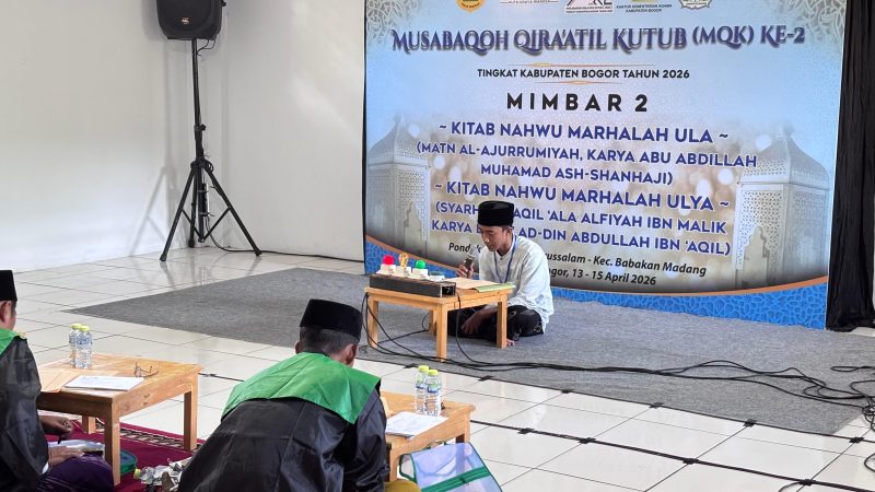 MQK Kabupaten Bogor Jadi Ajang Aktualisasi Kitab Kuning dan Penguatan Kompetensi Santri.