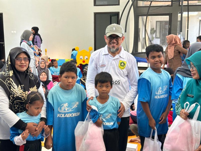 Aksi Nyata TP PKK Kabupaten Bogor Hadirkan Kebahagiaan bagi Lansia dan Anak Disabilitas di BKS Citeureup.
