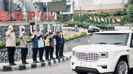 Bupati Bogor Tinjau Jalur dan Pimpin Jajaran Kehormatan Sambut Presiden di Unhan.