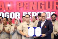 Bupati Bogor Kukuhkan KONI 2026–2030, Dorong Lompatan Prestasi Olahraga Daerah. 