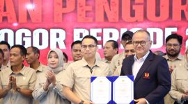 Bupati Bogor Kukuhkan KONI 2026–2030, Dorong Lompatan Prestasi Olahraga Daerah. 