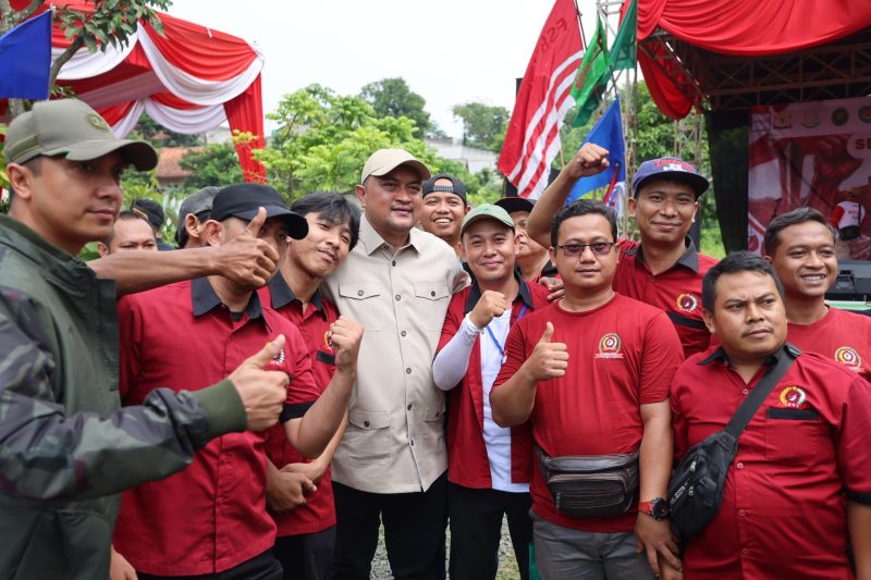 Semangat Mayday Perkuat Sinergi Pekerja dan Dunia Usaha di Kabupaten Bogor.