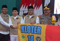 439 Jamaah Haji Kloter 14 Asal Bogor Dilepas, Siap Tunaikan Ibadah di Tanah Suci.