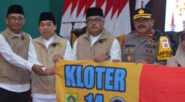 439 Jamaah Haji Kloter 14 Asal Bogor Dilepas, Siap Tunaikan Ibadah di Tanah Suci.