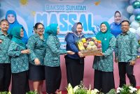 Kolaborasi Sosial TP-PKK Kabupaten Bogor Warnai Hari Jadi Bogor ke-544. 