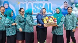 Kolaborasi Sosial TP-PKK Kabupaten Bogor Warnai Hari Jadi Bogor ke-544. 