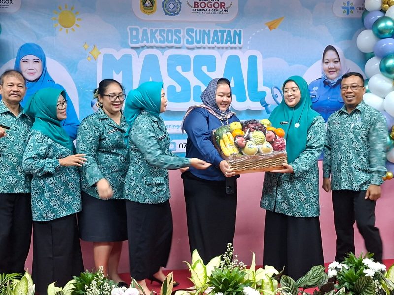 Kolaborasi Sosial TP-PKK Kabupaten Bogor Warnai Hari Jadi Bogor ke-544. 
