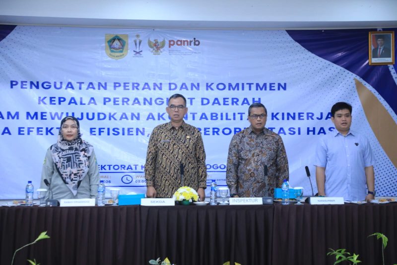 Pemkab Bogor Tingkatkan Kinerja SAKIP, Fokus Wujudkan Akuntabilitas Berbasis Hasil.