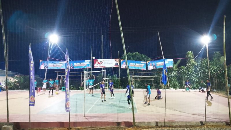 Meriahkan HJB ke-544, Turnamen Voli Karang Taruna Jadi Panggung Atlet Muda di Malasari.