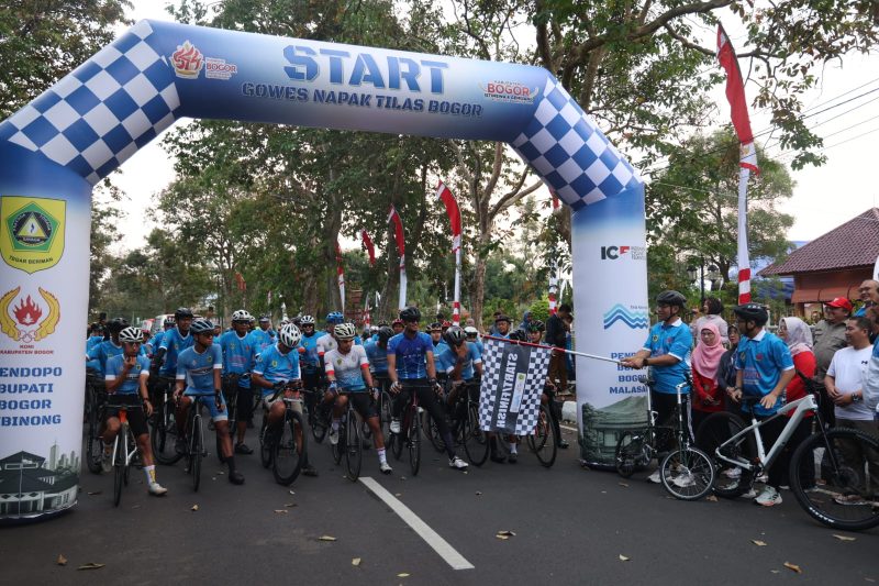 Sambut HJB ke-544, Gowes Napak Tilas Bogor Satukan Olahraga, Sejarah, dan Wisata.