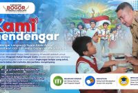 KAMI Mendengar, Gerakan Kolaboratif Pemkab Bogor Wujudkan Generasi Emas Indonesia.