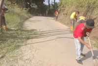 Kolaborasi DPU dan Masyarakat Wujudkan Ruas Sipak-Pangradin-Jasinga yang Lebih Indah.